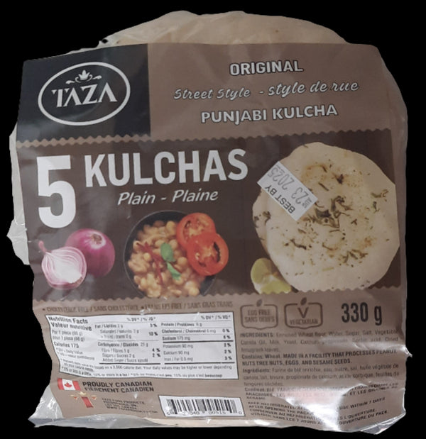 TAZA - PLAIN KULCHAS - 330GM